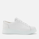 Camper Women's Runner Leather Chunky Flatform Trainers - White