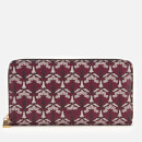 Liberty London Women's Iphis Large Zip Wallet - Oxblood