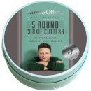 Jamie Oliver Round Cookie Cutters - Set of 5