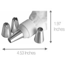 Jamie Oliver Piping Bag Kit with 5 Nozzles