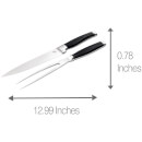 Jamie Oliver Carving Knife and Fork Set