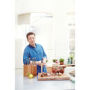 Jamie Oliver 6 Piece Acacia Knife Block
