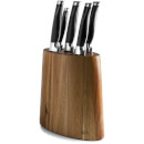 Jamie Oliver 5 Piece Acacia Knife Block Set
