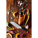 Jamie Oliver 5 Piece Acacia Knife Block Set