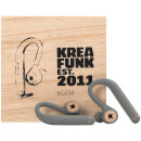 Kreafunk bGEM Bluetooth Wireless In-Ear Headphones - Cool Grey