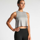 IdealFit Flowy Crop Top - Grey