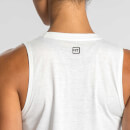 IdealFit Flowy Crop Top - White