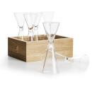 Sagaform Schnapps Set with Oak Box (Set of 6)
