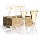 Sagaform Schnapps Set with Oak Box (Set of 6)
