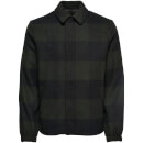 Only & Sons Men's Shawn Wool Jacket - Forest Green