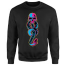 Sweat Homme Marque des Ténèbres Néon - Harry Potter - Noir
