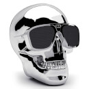 Jarre AeroSkull XS + Bluetooth Portable Speaker - Chrome Silver