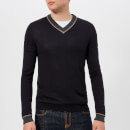 Ted Baker Men's Coookie V-Neck Knitted Jumper - Navy
