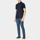 Ted Baker Men's Nervy Velvet Collar Polo Shirt - Navy