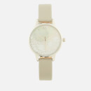 Olivia Burton Women's Lace Detail Watch - White