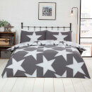 All Stars Duvet Set - Grey