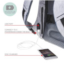 XD Design Bobby Compact Anti Theft Backpack Bag - Coralette Pink