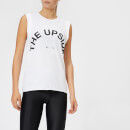 The Upside Women's Muscle Tank Top - White
