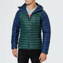 Haglofs Men's Essens Mimic Hooded Jacket - Mineral/Tan Blue