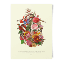 Natural History Museum Cage Of Flowers Art Print