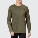 The North Face Men's Long Sleeve Easy T-Shirt - New Taupe Green
