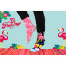 United Oddsocks Women's Go Flamingo Socks Gift Set