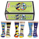 United Oddsocks Men's Sockology Socks Gift Set