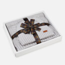 Barbour Women's Cable Hat & Scarf Set - Ice White