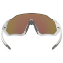 Oakley Flight Jacket Sunglasses - Polished White/Prizm Sapphire