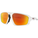 Oakley Field Jacket Sunglasses - Matte White/Prizm Ruby