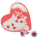 JuwelKerze Badekugel Sweetheart Mit Ohrringen