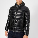 Herno Men's 7 Den Reversible Hooded Bomber Jacket - Black/Green