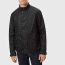 Barbour International Men's Armour Wax Jacket - Black