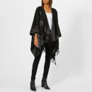 McQ Alexander McQueen Women's Swallow Poncho - Black