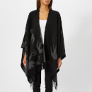 McQ Alexander McQueen Women's Swallow Poncho - Black
