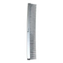 Denman Tame & Tease Styling Comb - Silver (175mm)