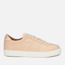 Superga Women's 2843 Nubucku Leather Trainers - Light Tan