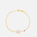 Anni Lu Women's Baroque Pearl Bracelet - Laurel Green