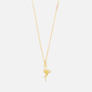 Anni Lu Women's Flamingo Necklace - Gold