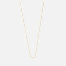 Anni Lu Women's Cross Chain Necklace - 45cm - Gold