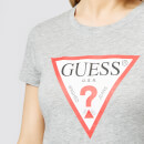 Guess Women's Short Sleeve Original T-Shirt - Grey
