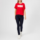Levi's Women's Graphic T-Shirt - Sporty Housemark Chinese Red