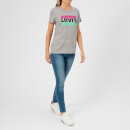 Levi's Women's The Perfect T-Shirt - Pastel Logo Smokestack Heather