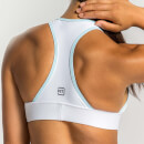IdealFit Halter Bra with Band - White