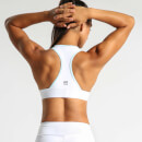 IdealFit Halter Bra with Band - White
