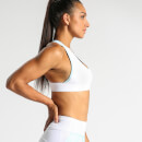 IdealFit Halter Bra with Band - White