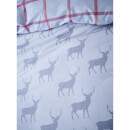 Catherine Lansfield Stag Brushed Duvet Set