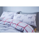 Catherine Lansfield Stag Brushed Duvet Set