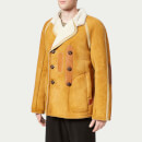 Maison Margiela Men's Sheepskin Replica Coat - Biscuit