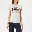 Superdry Women's Premium Goods Sport Entry T-Shirt - Grey Marl